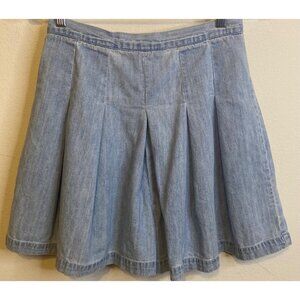 Vintage Limited Jeans Denim Shorts Pleated Hi Rise Flare 90s Cotton 26" Waist